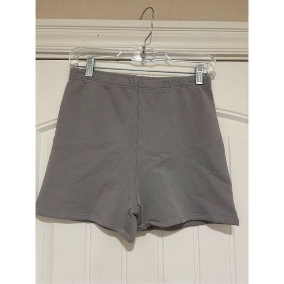 Joah Brown Fitted High Rise Drawstring Shorts Sz X-Small NWT - Picture 3 of 7